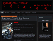 Tablet Screenshot of michaeljanfriedman.net